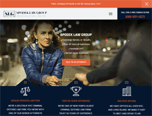 Tablet Screenshot of criminallawyersnyc.com
